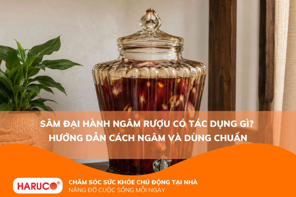 Sâm đại hành ngâm rượu có tác dụng gì? Hướng dẫn cách ngâm và dùng chuẩn