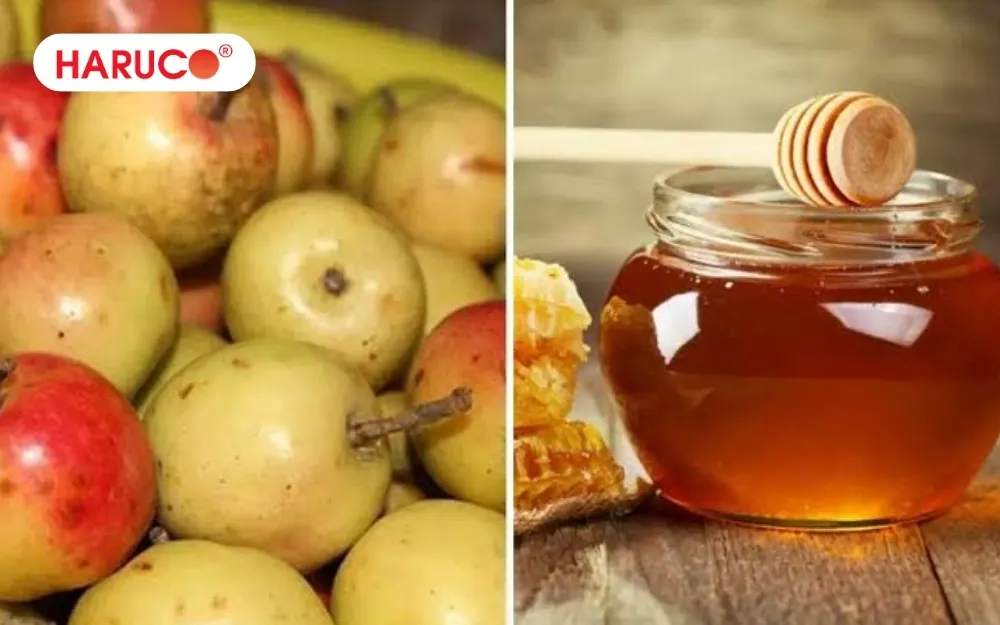 Táo mèo ngâm mật ong hỗ trợ tiêu đờm, giảm ngứa họng và dịu nhanh các cơn ho
