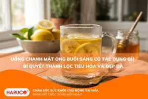 Uống chanh mật ong buổi sáng có tác dụng gì