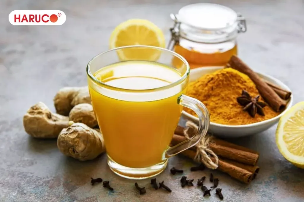 Giá trị dinh dưỡng có trong nghệ mật ong chanh