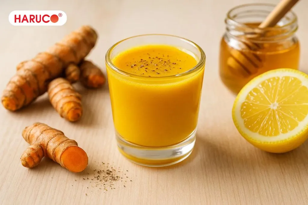 Uống nghệ mật ong chanh có tác dụng gì?