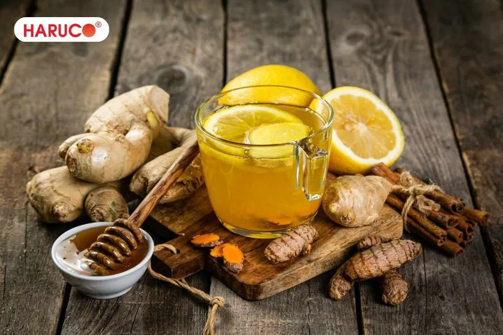 Cách uống nghệ mật ong chanh