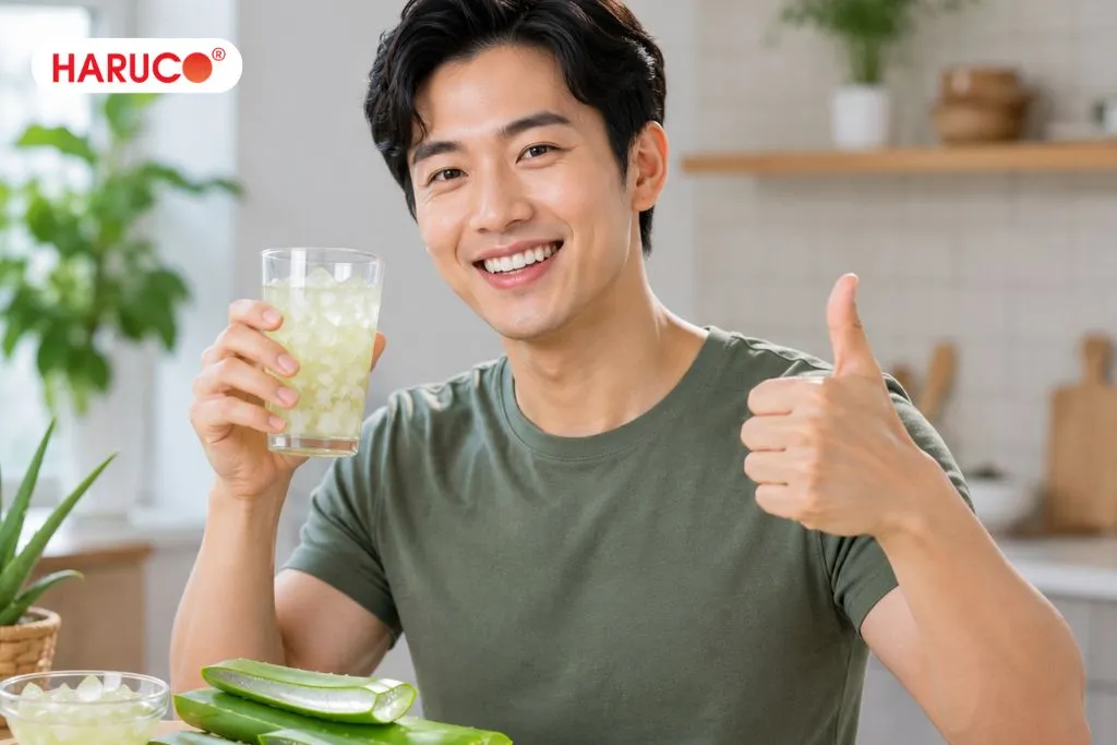 Có nên uống nha đam sống không?