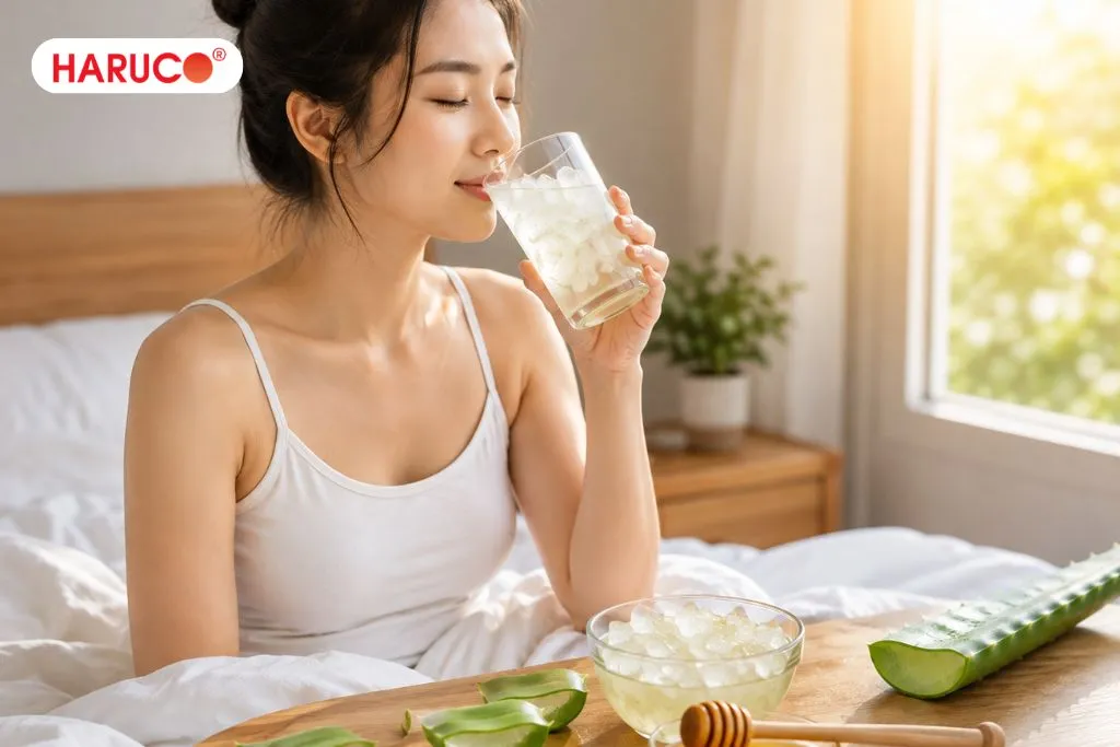 Lưu ý cần phải nhớ khi uống nha đam mật ong 