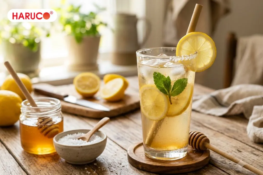 Uống nước chanh muối mật ong có tác dụng gì?