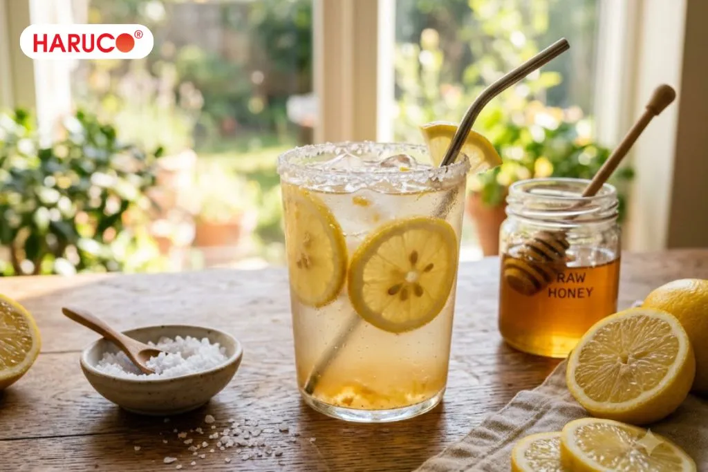 Lưu ý cần nhớ khi uống nước chanh muối mật ong