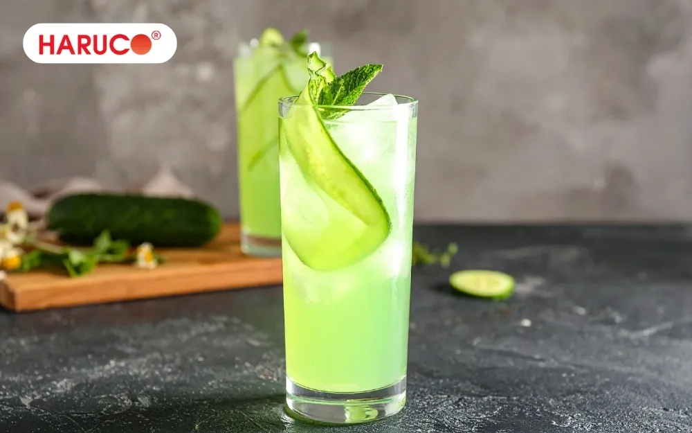 Uống nước ép dưa leo có tác dụng làm đẹp da