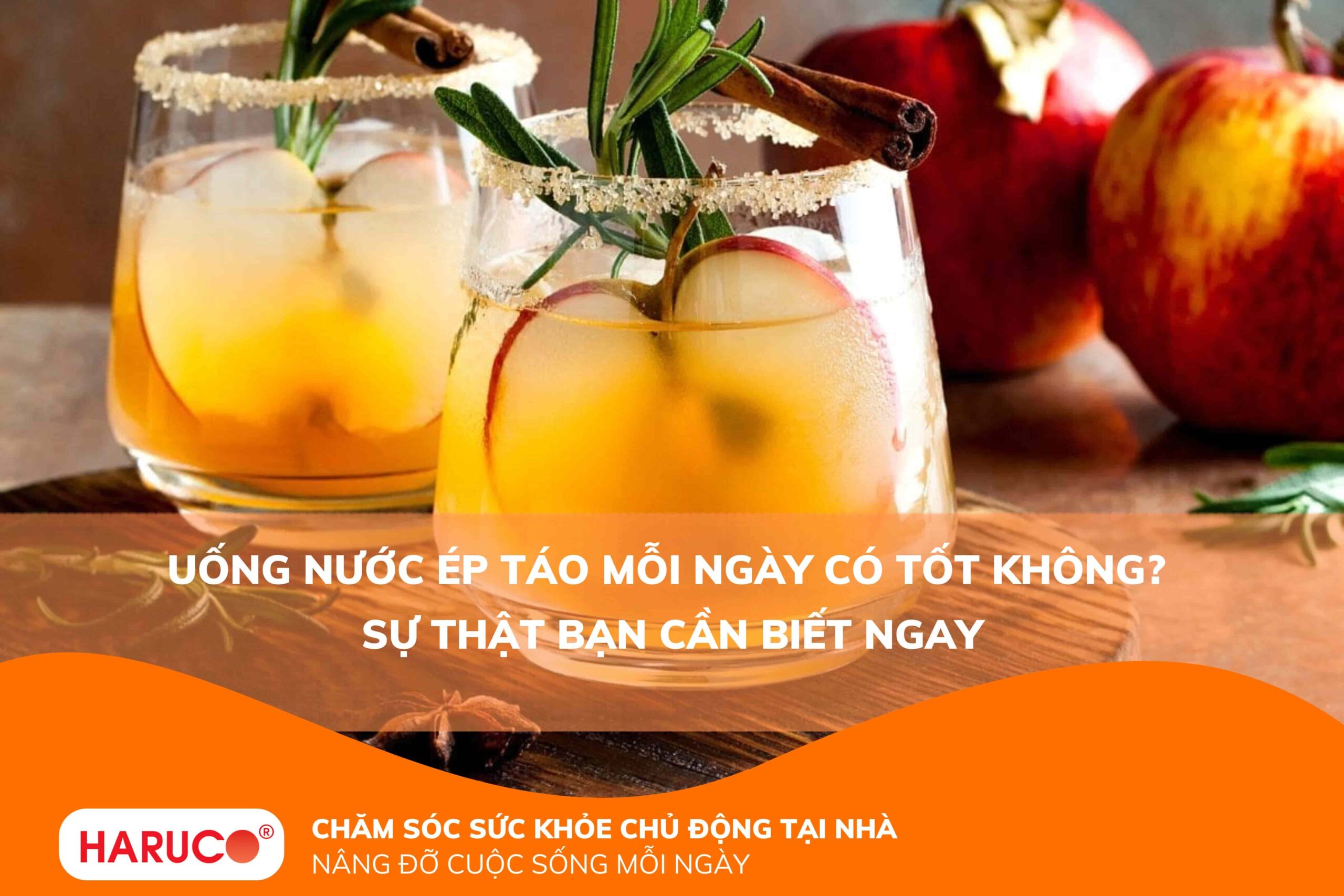 Uống nước ép táo mỗi ngày có tốt không? Sự thật bạn cần biết ngay