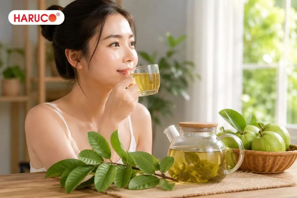 Uống nước lá ổi tươi có tác dụng gì?