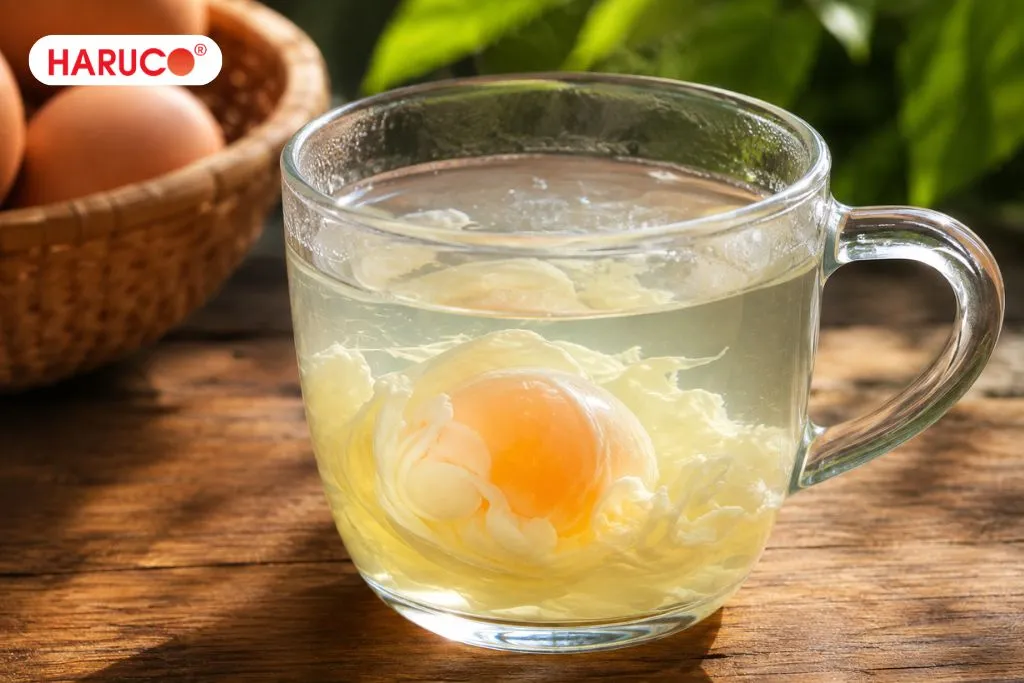 Uống trứng gà với nước sôi có tác dụng gì?