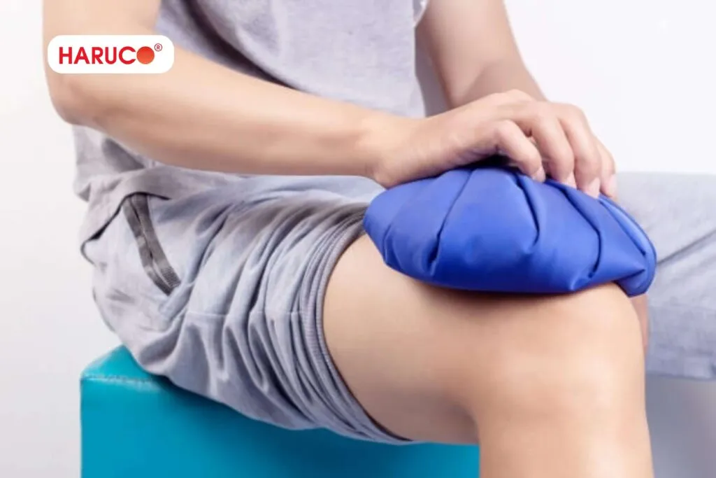 Cách chườm lạnh khi bị sưng do va đập