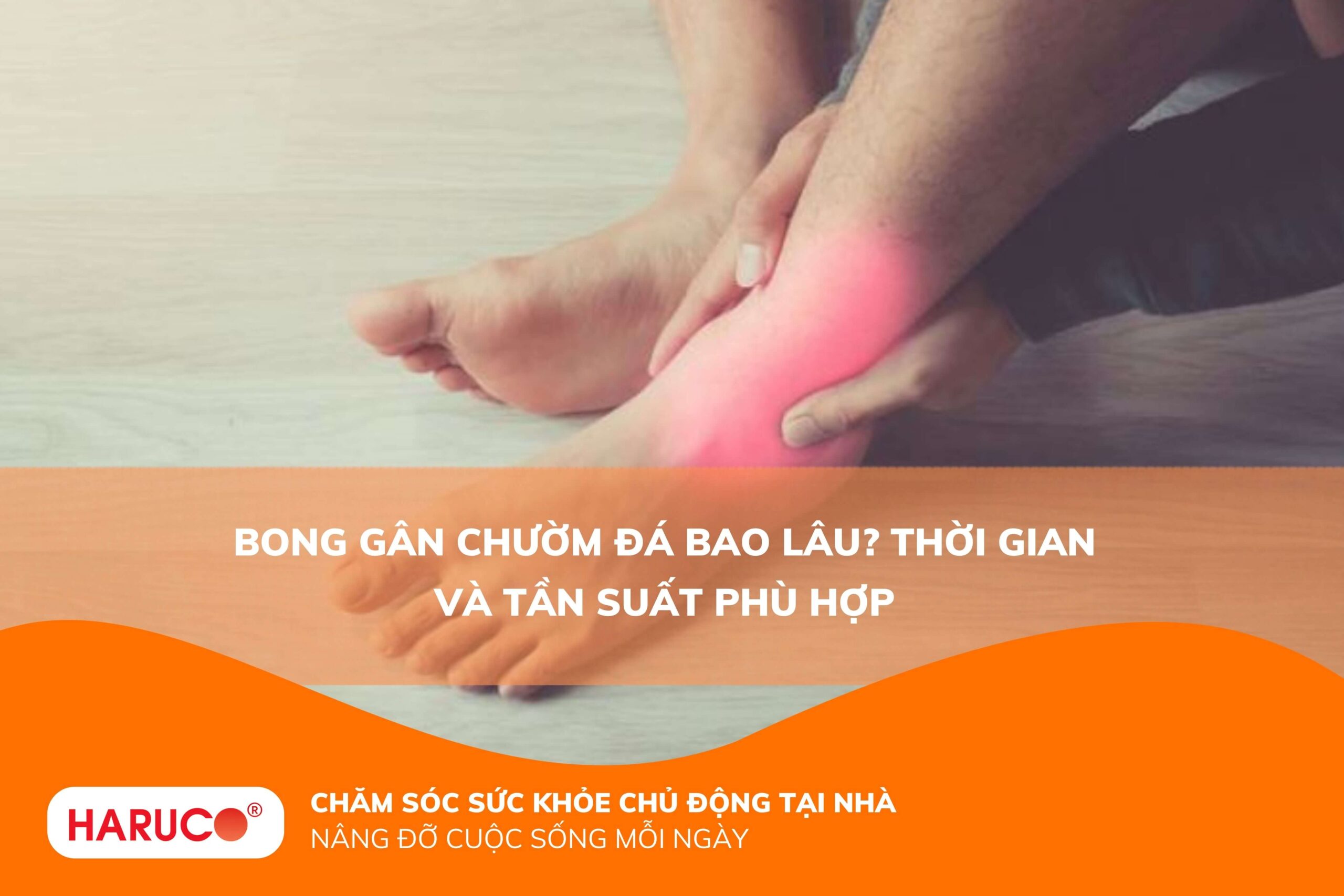 Bong gân chườm đá bao lâu? Thời gian và tần suất phù hợp