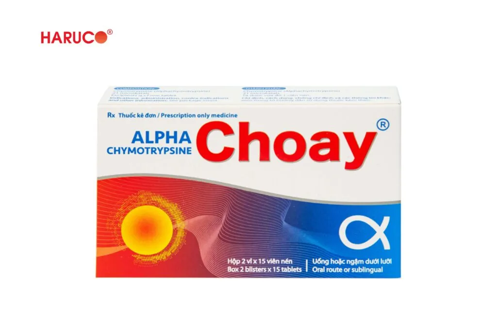 Lưu ý khi sử dụng Alpha Choay cho người bị bong gân