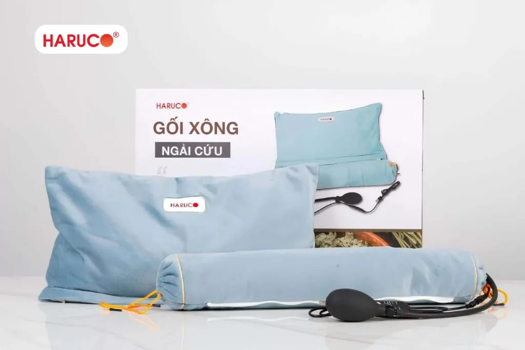 Gợi ý gối ngải cứu Haruco tiện lợi khi sử dụng