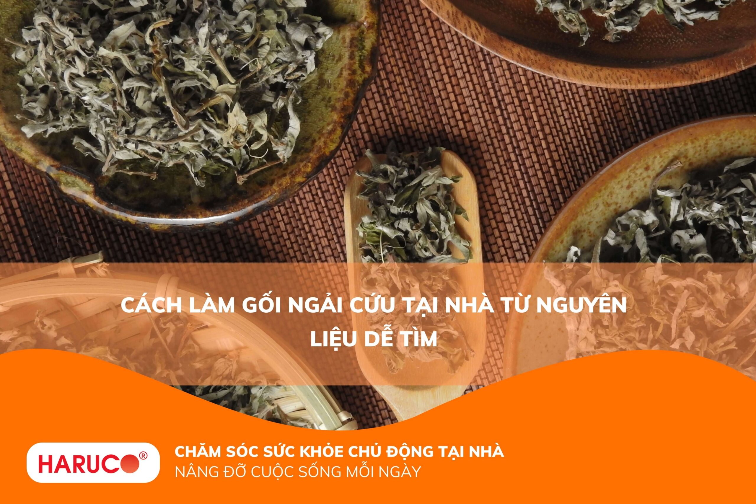 Cách làm gối ngải cứu tại nhà từ nguyên liệu dễ tìm