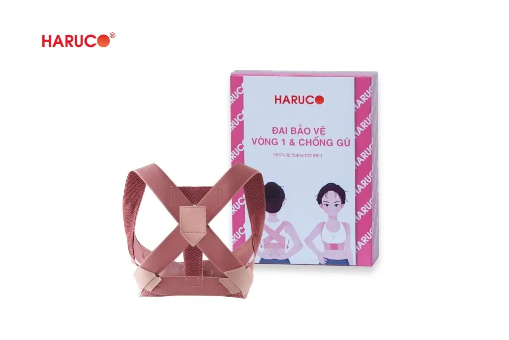 Đai lưng chống gù nâng đỡ vòng một Haruco HRC-06-7