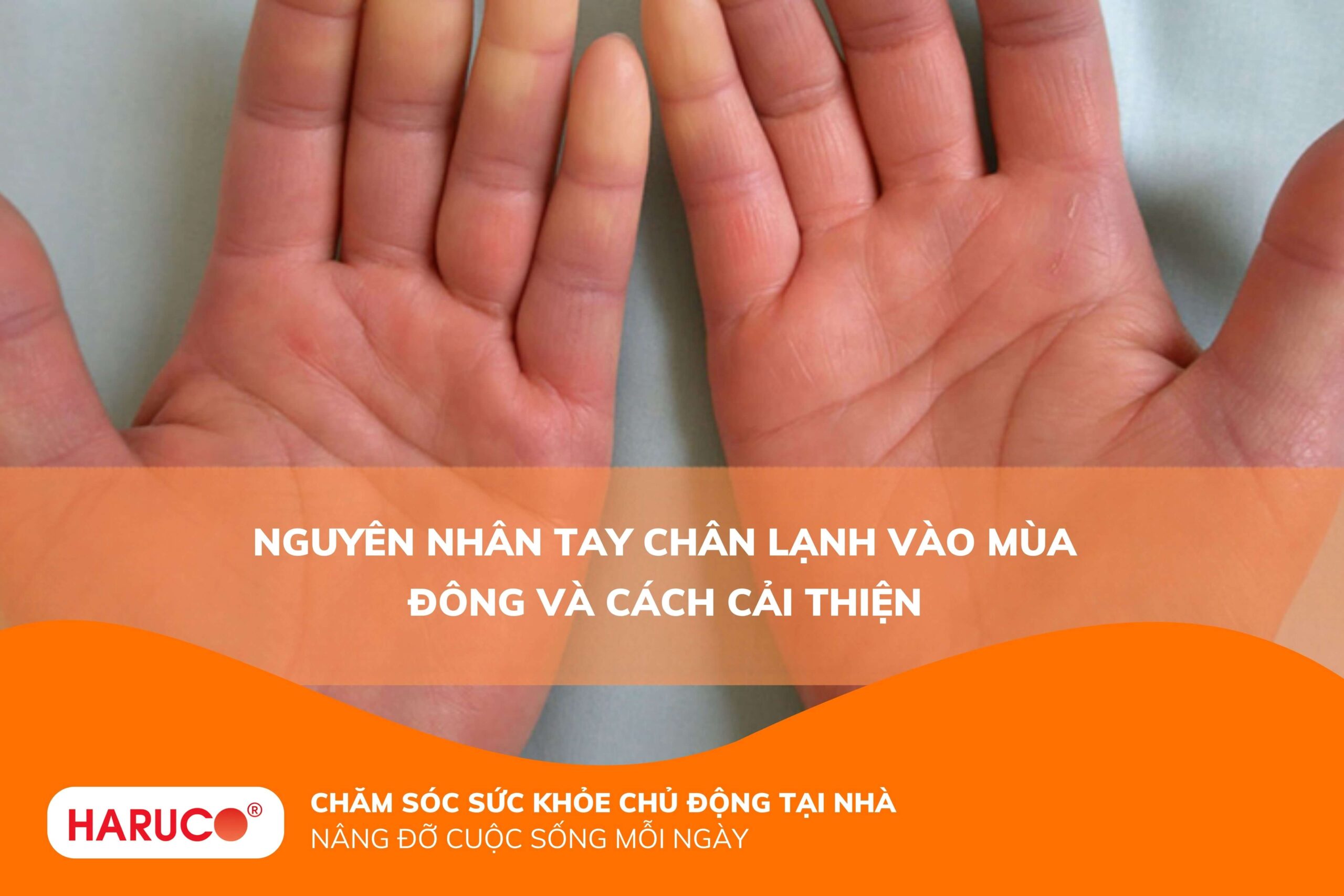 Nguyên nhân tay chân lạnh vào mùa đông và cách cải thiện