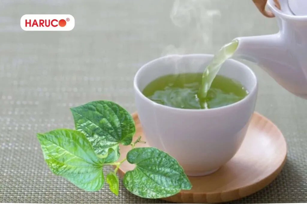 Súc miệng bằng nước lá lốt với muối
