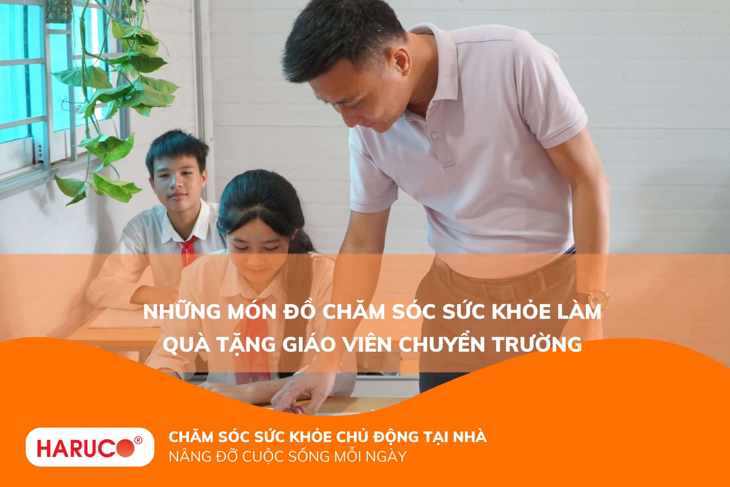 Những món đồ chăm sóc sức khỏe làm quà tặng giáo viên chuyển trường