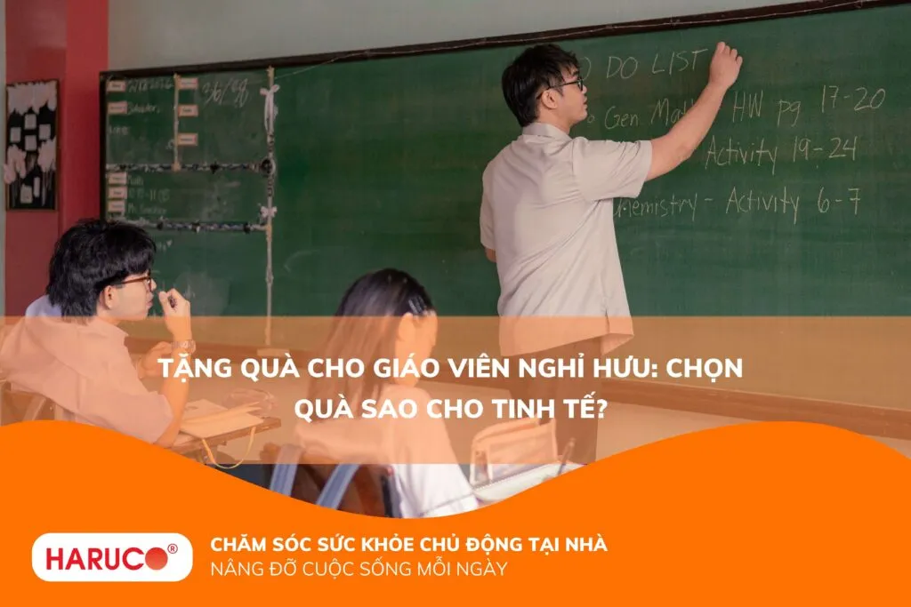 Tặng quà cho giáo viên nghỉ hưu: Chọn quà sao cho tinh tế?