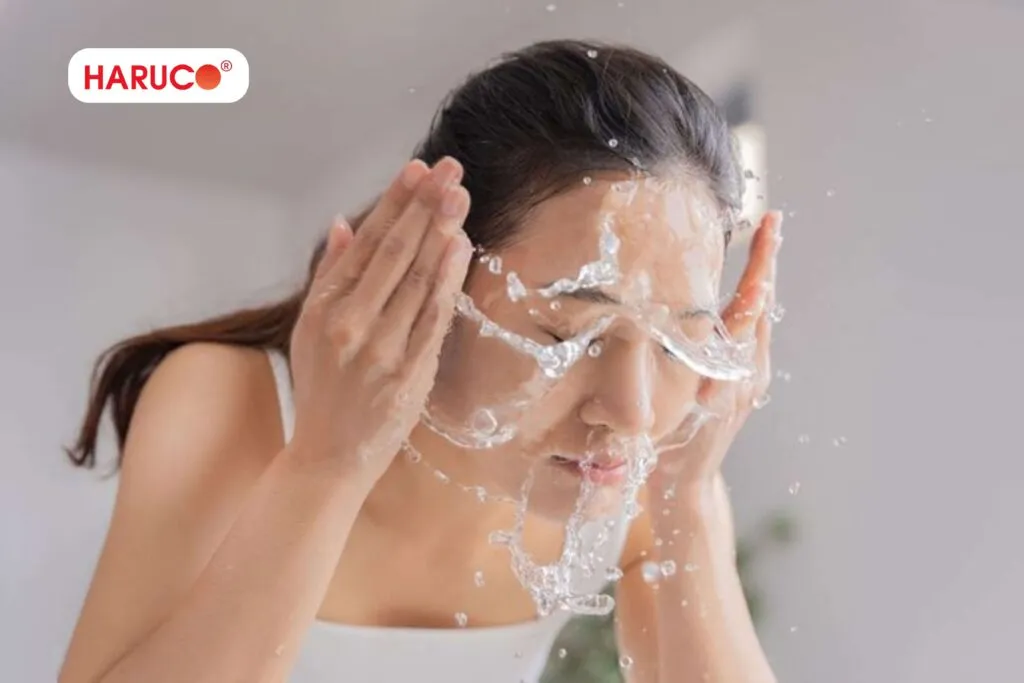 Trước khi xông mặt có cần rửa mặt không?